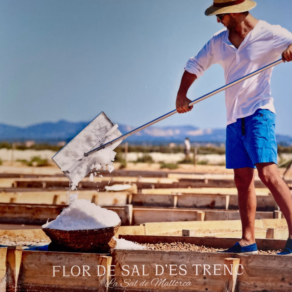 flor de sal d´es trenc - la sal de mallorca