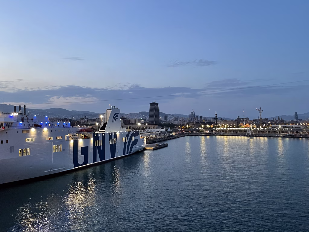 Hafen Fähre Barcelona