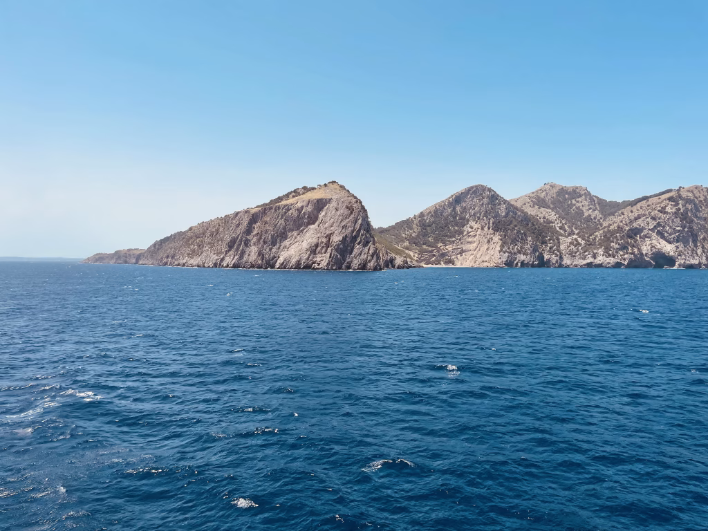 Perspektive Fähre Mallorca Nord