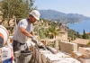Als Maurer auf Mallorca arbeiten und Zukunft bauen Maurer Mallorca - Natursteinmauer mit Ausblick