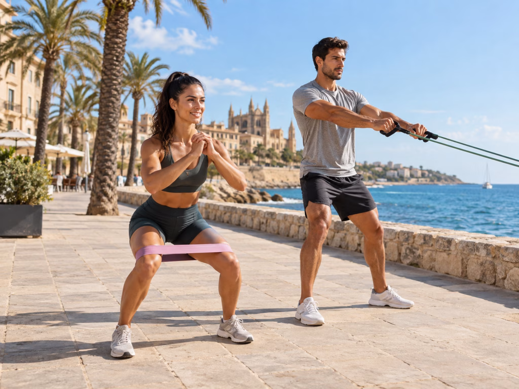 Fitness auf Mallorca - am Meer