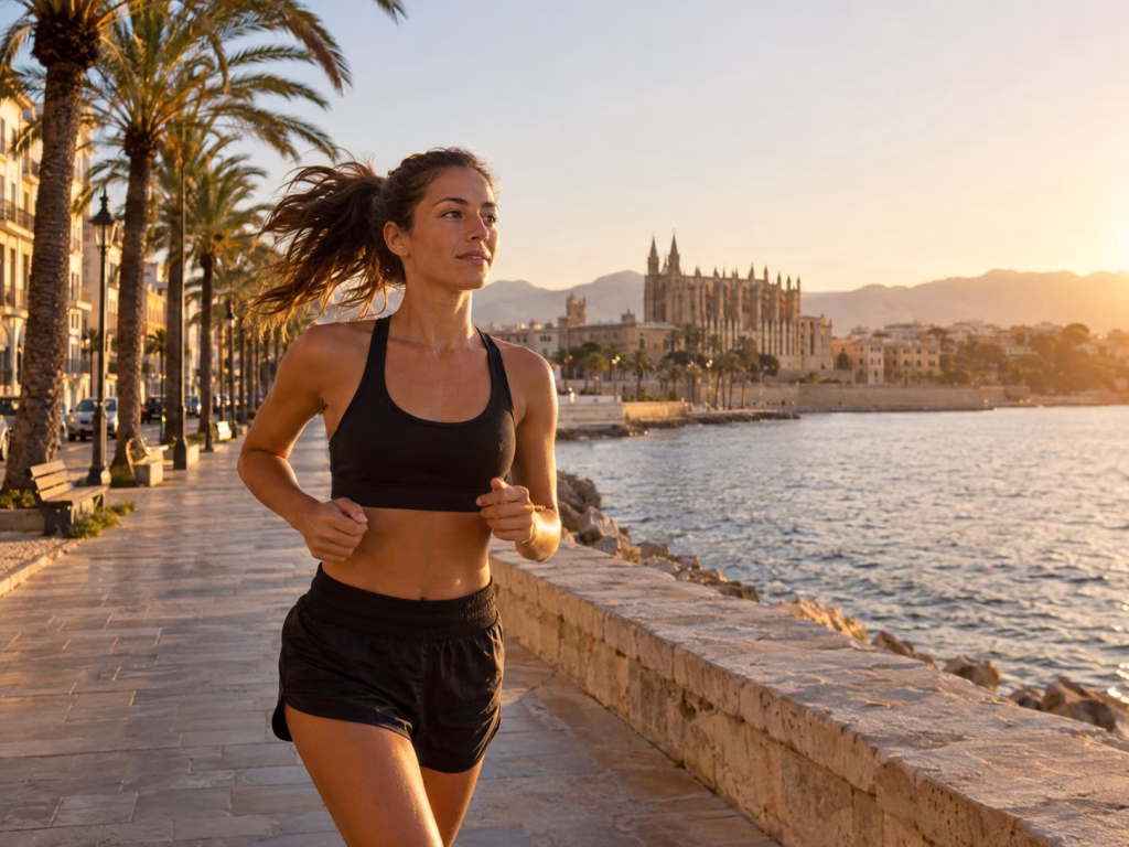 Joggen auf Mallorca - Palma