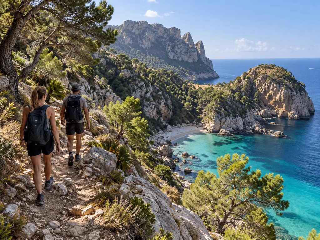 Wandern auf Mallorca - Meerblick